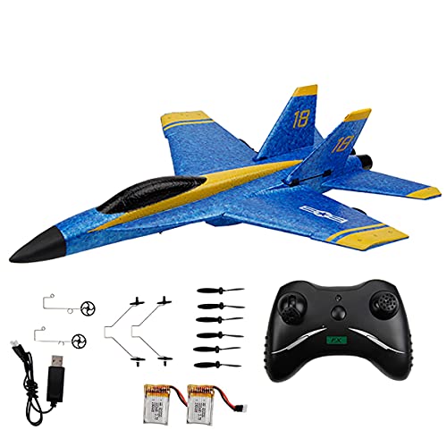 2.4GHz Radio Control F18 Jet Aircraft with 2 Batteries