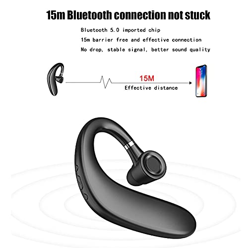 Jocund Bluetooth Headset Dual Mic Noise Cancelling