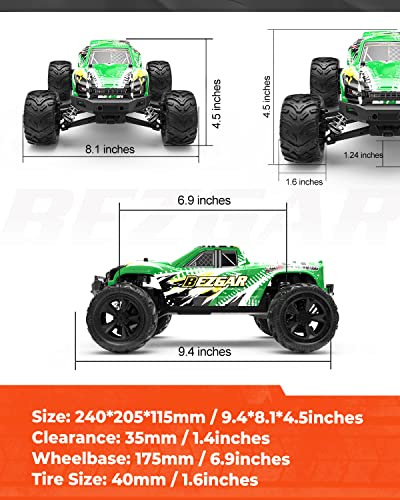 The Blizzard Remote Control Offroad Waterproof High Speed 40 Km/h
