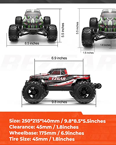 The Blizzard Remote Control Offroad Waterproof High Speed 40 Km/h