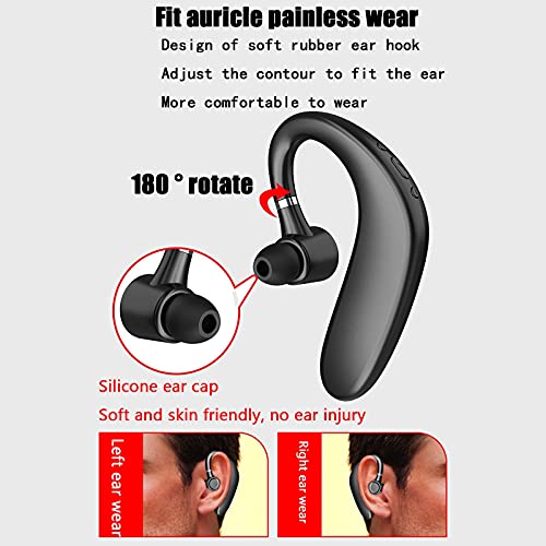 Jocund Bluetooth Headset Dual Mic Noise Cancelling