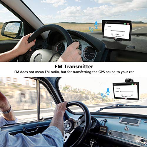 GPS Navigation for Truck Drivers 7-inchVoice Guidance and Speed Camera Warning 2022 Americas Maps
