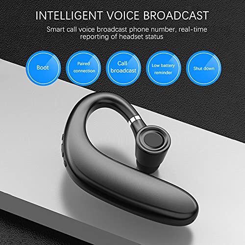 Jocund Bluetooth Headset Dual Mic Noise Cancelling