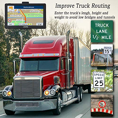 GPS Navigation Truck Drivers Free Lifetime Updates