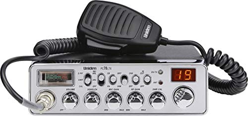 40-Channel Trucker's CB Radio with Integrated SWR Meter